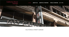 Desktop Screenshot of californiastreetgarage.com